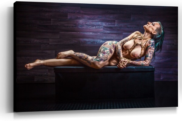 Bound Tattoo Girl, USA